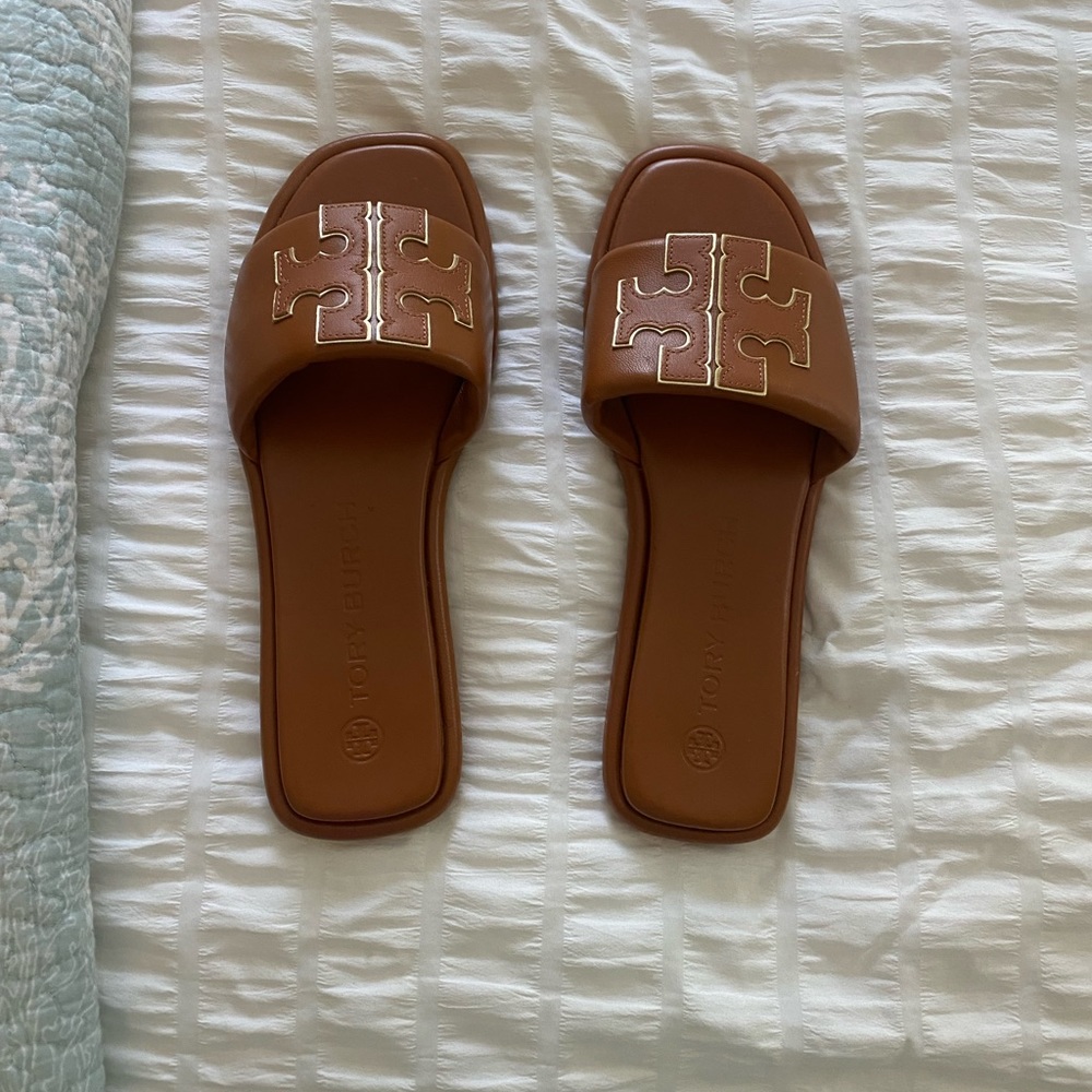 Tory Burch Double T Sport Slide